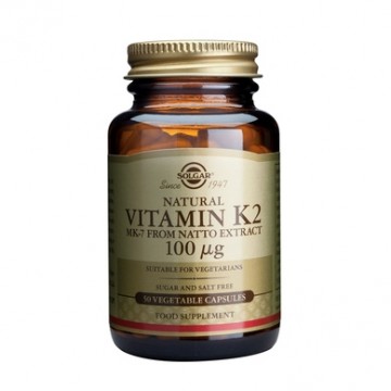 Vitamin K2 100μg veg. caps 50s Βιταμίνες 